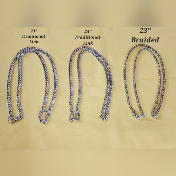 Accessories - Bundle of 3 Silver Chains